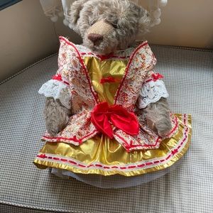 Fancy dog or cat holiday dress